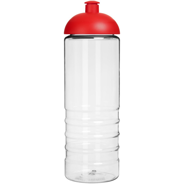 H2O Active® Treble 750 ml dome lid sport bottle - Transparent/Red