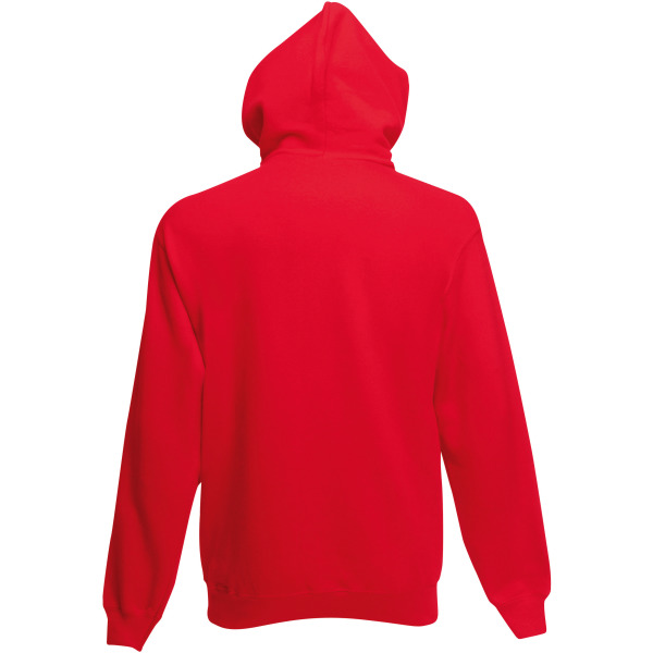 Classic Hooded Sweat Jacket (62-062-0) Red L