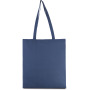 Shopper bag long handles Iris Blue One Size