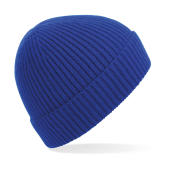Engineered Knit Ribbed Beanie - Bright Royal - One Size