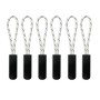 Santino Zipper puller  without logo White / Black 6x One Size