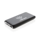 Gegraveerd monster van 8.000 mAh light up logo powerbank, zw Gegraveerd monster van 8.000 mAh light up logo powerbank, zw