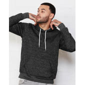 Unisex Poly-Cotton Pullover Hoodie - White - XS