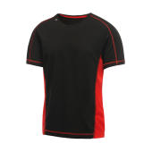 Beijing T-Shirt - Black/Classic Red