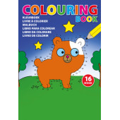 Kartonnen kleurboek custom/multicolor