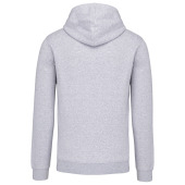 Hooded sweater met gecontrasteerde capuchon Oxford Grey / Black L