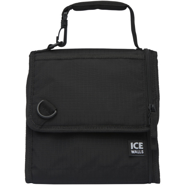 Ice-wall lunch cooler bag 7L - Solid black