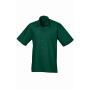 Short Sleeve Poplin Shirt, Bottle Green, 15.5, Premier
