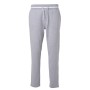 Men's Jog-Pants - grey-heather/white - S