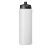 Baseline® Plus 750 ml flaska med sportlock - Transparent/Svart