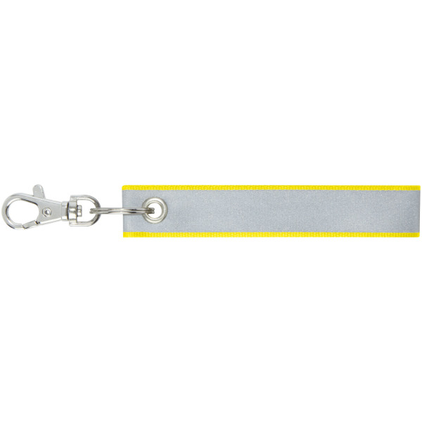 RFX™ Holger reflective key hanger - Neon yellow