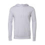 Unisex Poly-Cotton Pullover Hoodie - White - XS
