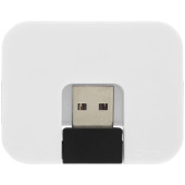 Gaia 4 poorts USB hub - Wit