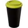 Americano® 350 ml geïsoleerde beker - Zwart/Lime