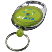 Gerlos sleutelhanger en rollerclip - Lime