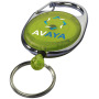 Gerlos sleutelhanger en rollerclip - Lime