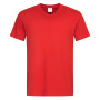 Stedman T-shirt V-Neck Classic-T SS for him 186c scarlet red XL