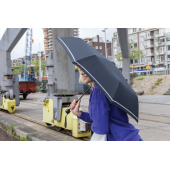 20.5"Impact AWARE™ RPET 190T pongee mini reflective umbrella