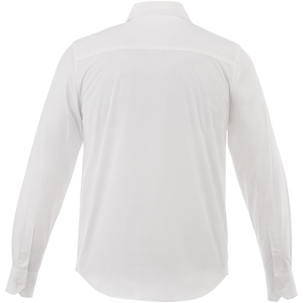 Hamell long sleeve men's stretch shirt - White - XS