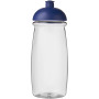 H2O Active® Pulse 600 ml dome lid sport bottle - Transparent/Blue
