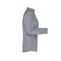Ladies' Business Shirt Long-Sleeved - steel - XS