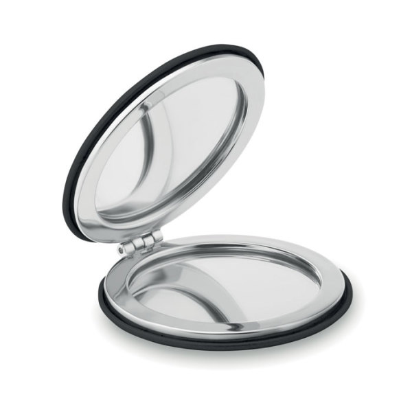 Magnetische dubbele spiegel met logo