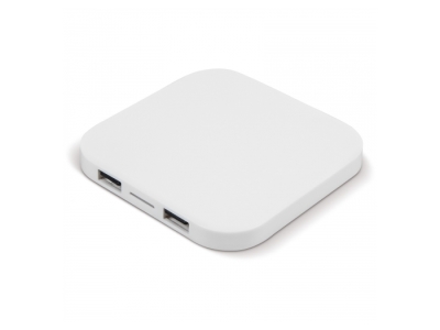 Draadloos laadstation 5W met 2 USB poorten Draadloos laadstation 5W met 2 USB poorten