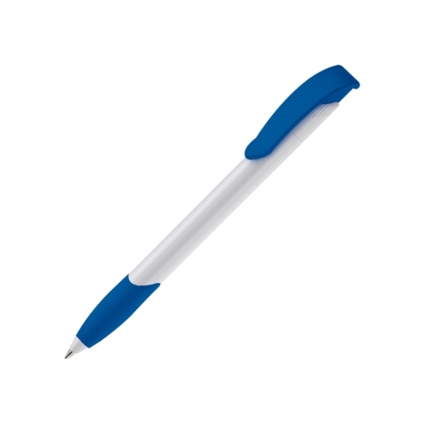 Apollo ball pen hardcolour - White / Royal blue
