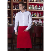 BBSS 3 Bistro Apron Basic with Pocket - red - Stck