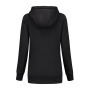 L&S Heavy Sweater Hooded Raglan for her black M