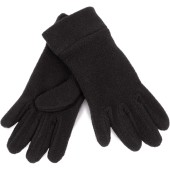 Handschoenen van fleece voor kind Black 6/9 ans