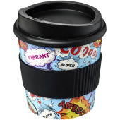 Brite Americano® primo 250 ml beker met grip - Zwart