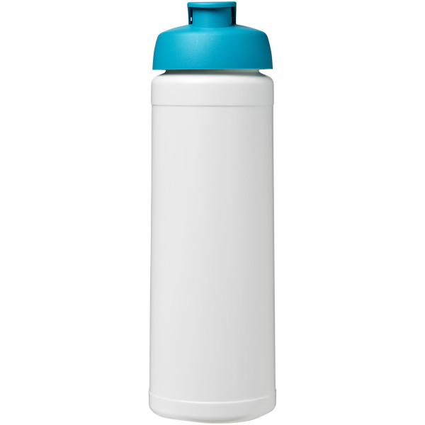 Baseline® Plus 750 ml sportfles met flipcapdeksel - Wit/Aqua