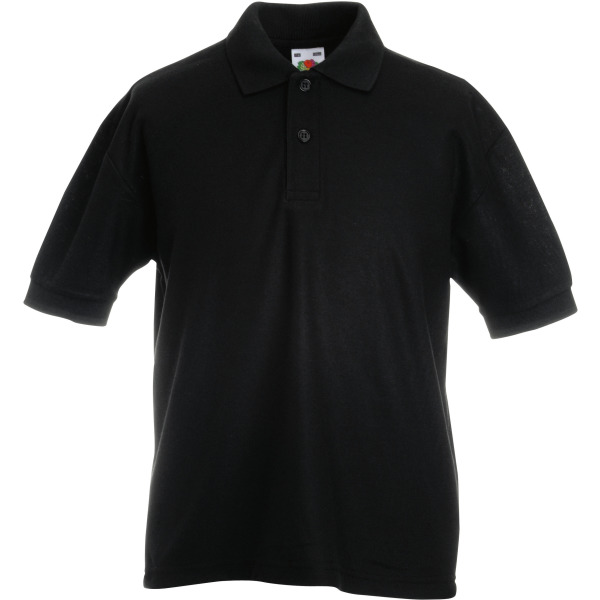 65/35 Kids' polo shirt Black 14-15 jaar