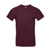 #E190 T-Shirt - Burgundy - 2XL