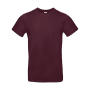 #E190 T-Shirt - Burgundy - 2XL