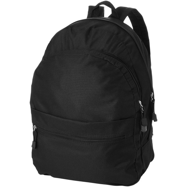 Trend 4-compartment backpack 17L - Solid black