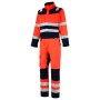 Overall High Vis Bicolor 753009 Fluor Red-Ink 42