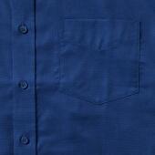 RUS Men LSL Clas. Oxford Shirt, Bright Royal, L