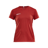 Squad solid jersey wmn bright red xxl