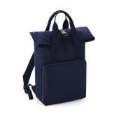 Twin Handle Roll-Top Backpack - Navy Dusk - One Size