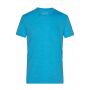 Men's Heather T-Shirt - turquoise-melange - L