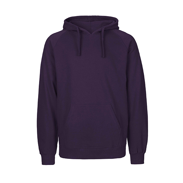 Neutral mens hoodie-Purple-S