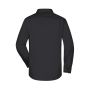 Men's Business Shirt Long-Sleeved - black - 6XL