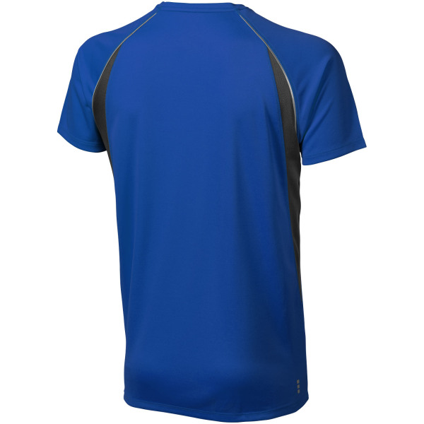 Quebec short sleeve men's cool fit t-shirt - Blue - 3XL