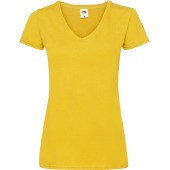 Lady-fit Valueweight V-neck T (61-398-0) Sunflower M