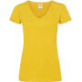 Lady-fit Valueweight V-neck T (61-398-0) Sunflower M