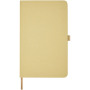Fabianna crush paper hard cover notebook - Olive