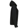 Dames softshell jas met afneembare capuchon Black 4XL Dames softshell jas met afneembare capuchon Black 4XL