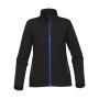 Women's Orbiter Softshell Jacket - Black/Azure - XL